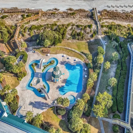 Oceanfront 1Br Luxe Bridgewater Suite w/Ocean & Resort Views @ Litchfield Beach