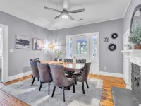 Historic 3BR with Porch & Fire Pit near Downtown Hotels in Simpsonville