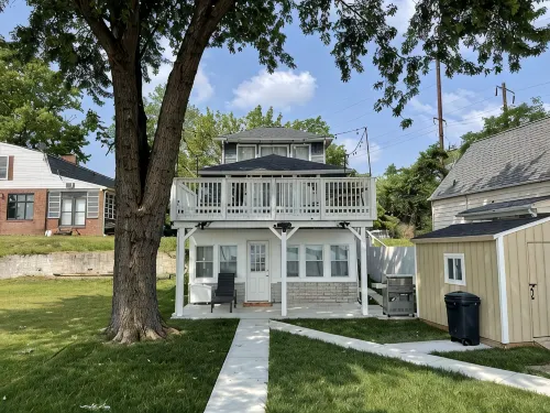 Waterfront Retreat with Private Beach and Amazing View on Chesapeake Bay - 4-Star