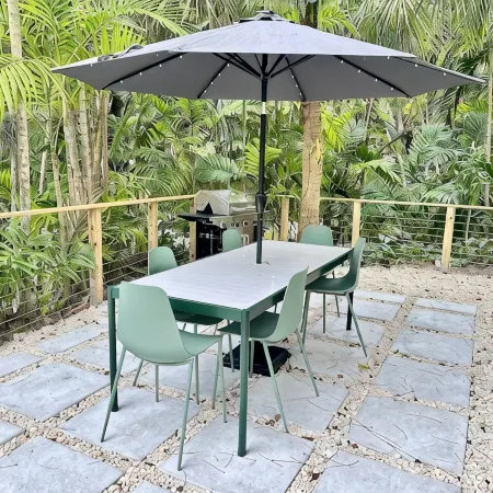 Coconut Grove Mid-Century Jungle Oasis