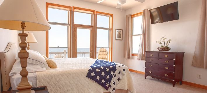 Heated Pool/Waterfront/Private Pier/Hot Tub/Kayaks/Sups/8Bed 6Bath Hotels in Kinnakeet