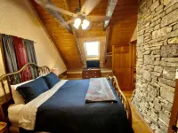 Luxury Log Cabin and 40 acres on Douglas Lake - Alphydda