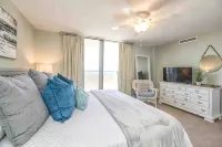 Seaside Solace: Panoramic Views! Oceanfront Condo, King Bed, Pool, Tennis,Cabana - Beach