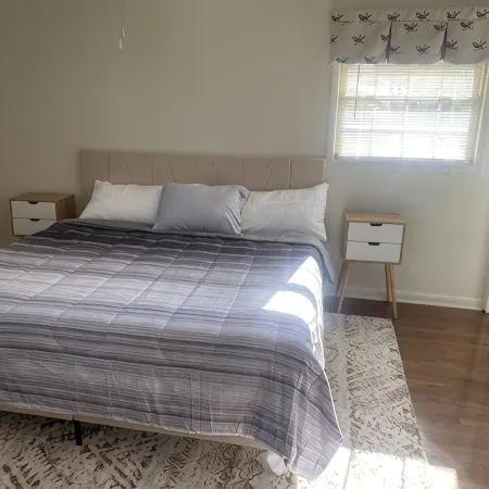 Visiting family need space? Enjoy our spacious & serene abode. Plenty of space!