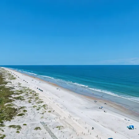 Oceanfront St Augustine Beach Condo/ Steps to Pool +  Beach
