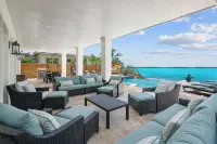 Newly Built Luxury 5- Bedroom Beachfront Villa with Infinity Heated Pool - 4-Star
