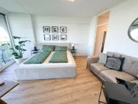 ☆Bright apartment☆Wide view☆12th floor☆Netflix☆Center☆ - balcony