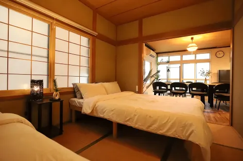 Gyominsou/Walkable to Otaru canal&station/2 floors Max11 - balcony