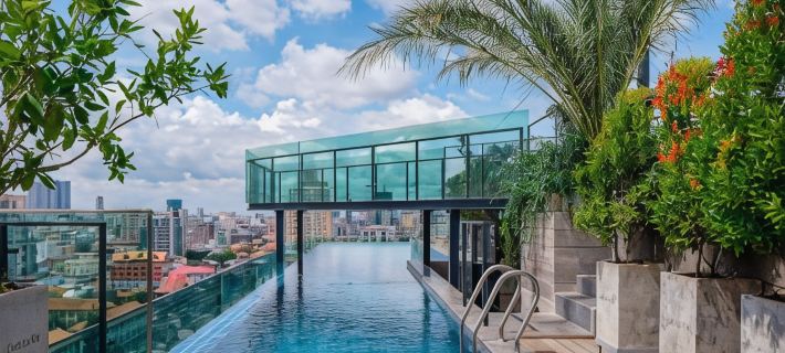 ช็อคอิน พนมเปญ รอยัล พาเลซ โรงแรมในพนมเปญ