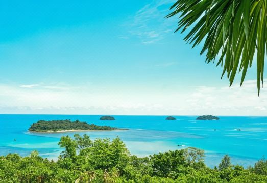 사눅 사낭 리조트의 아늑한 정원 뷰