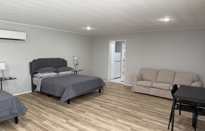 Two queens bed apartment with full kitchen all amenities included in Marksville