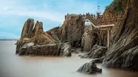 Pingyang Xiwan Scenic Area Yujingxuan Homestay - con vista mare