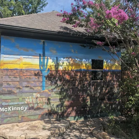 The Blue Cactus in Downtown McKinney