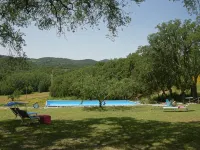 Farmhouse apartment between Siena and the sea relax pool WiFi 2 bedrooms 4-5p - WiFi