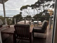 A family friendly house with breath-taking sea views in a great location.
