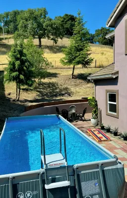 Pool, Hot Tub, Bar, GameRoom & Gym-Wine Country Oasis near Paso, Fair, WaterPark
