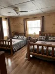 Cabin in the Woods, 10 Acres, Sleeps 8. Close to Orv Trails and Forest Dunes.