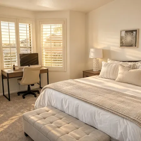 Upscale Home, Award Winning Golf, Trails & Parks, Private Heated & Cooled Pool!