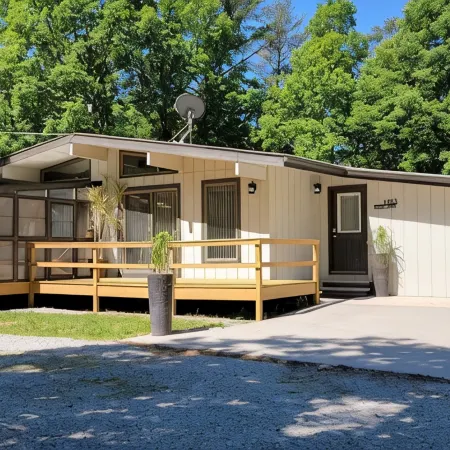 Modern Comforts Amidst The Beauty Of Nature