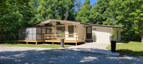 Modern Comforts Amidst The Beauty Of Nature