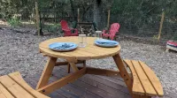 Private Yurt with AC & Heating. - 3 étoiles