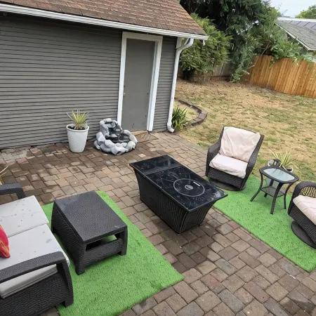 The Urban Boho Charmer with Private Backyard, BBQ & Hammock