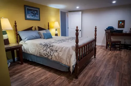 3 bedrooms, close to skiing and lakes. - WiFi