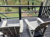 Luxury Stay on a Lake Open Plan•Huge Kitchen•Games Rm Bar•Firepit Luxury•Bedding - 무료 와이파이