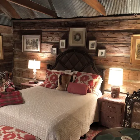 Sunset Log Cabin