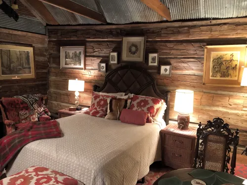 Sunset Log Cabin