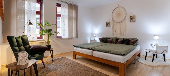Apartment "Schwarzes Gold" with 70m² for up to 5 guests Hotels in Burgenlandkreis