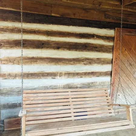 Fully restored cabin, 150 years old, nestled on Lookout Creek Farms