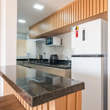 Beautiful apt in Building w Pool Guarajuba Aga0203