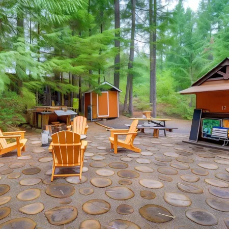 Adorable A-Frame Cabin, Steps to Lake Cushman!