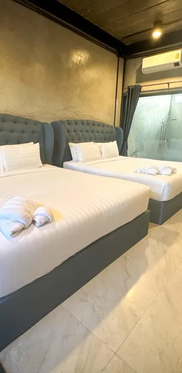 ห้องดีลักซ์สตูดิโอ เตียงแฝด