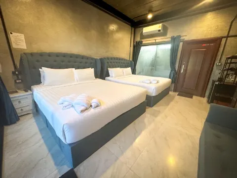 ห้องดีลักซ์สตูดิโอ เตียงแฝด