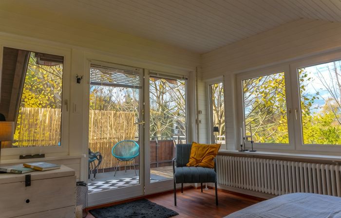 Quiet 2 room garden loft with terrace