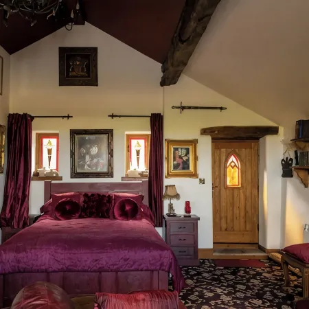 Romantic getaway set in 5 acres.
