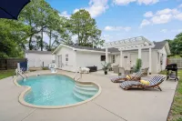Pool, Fire Pit, Gym, Game Room, 4BR3BA - Near Parris Island/Downtown Beaufort