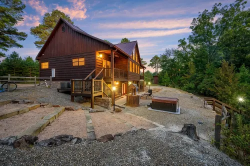 Waterfront On The Mt. Fork River, Fox Island Is Totally Secluded and Private!