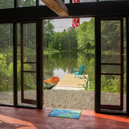 Catskills Cabin on 100 Wooded Acres with Lake