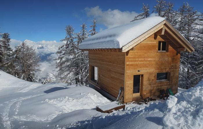 Bright chalet Tzoumaz - Verbier magnificent view on privileged environment