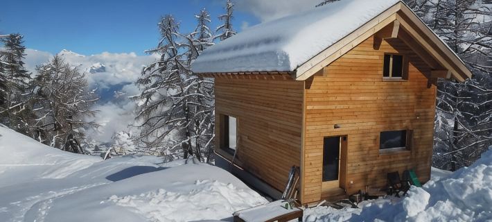Bright chalet Tzoumaz - Verbier magnificent view on privileged environment Отели в г. Ридд