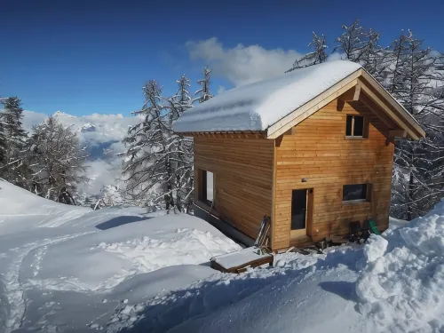 Bright chalet Tzoumaz - Verbier magnificent view on privileged environment - Alphydda