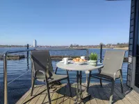 Houseboat Fjord Serina with bio-sauna and roof terrace in Schleswig - Wi-Fi