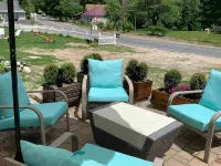 Glamorous cottage-glamping at Sebago Lake Hotels in Sebago