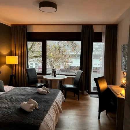 Rhine panorama suite with balcony