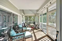 Resting Beach Face! 5BR estate on Golf Course w/3Decks, 2Fireplaces & Sundeck