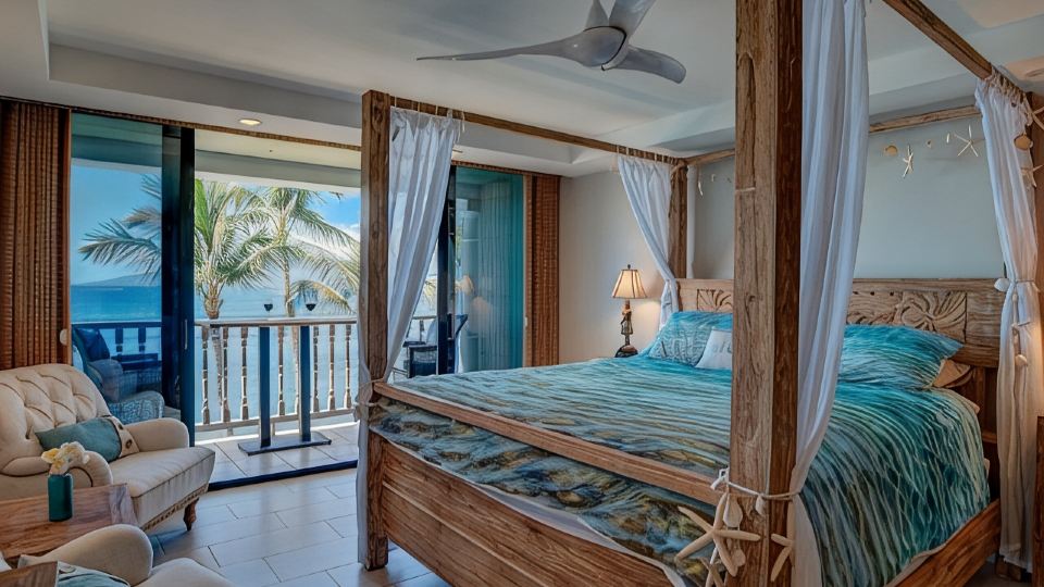 Romantic Oceanfront Condo at Lahaina Shores with Sweeping Ocean Views