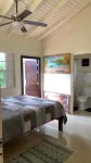 Studio bungalow WiFi/ Hot Water in flourishing Drax Hall - Homestays